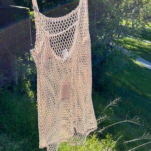 Nude bikini cover up